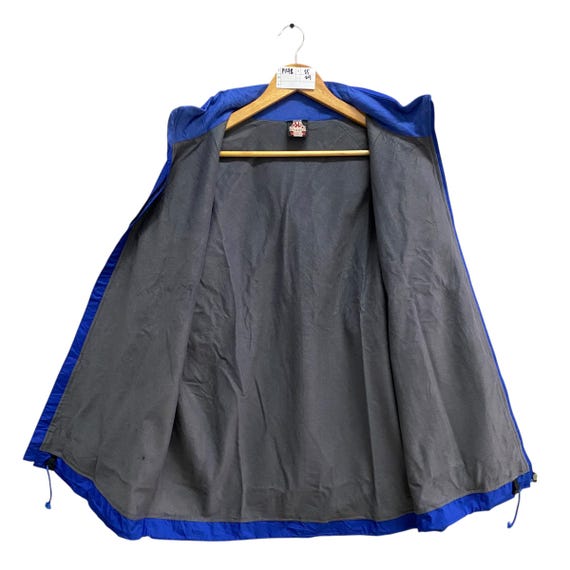 Vintage Kappa Sidetape Colour Block Windbreaker Hoodie Size Large
