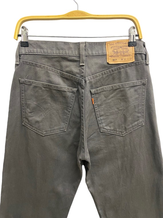 Levi's 607 black flared denim 00s Y2K Vintage 90s Levi's 607 Faded