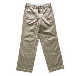 Vintage 00&#39;s Schott Brown Army Loose Wide Pant W30 Streetwear Schott Outdoor Casual Outfits Bottom Schott Fashion Utility Trouser Brown