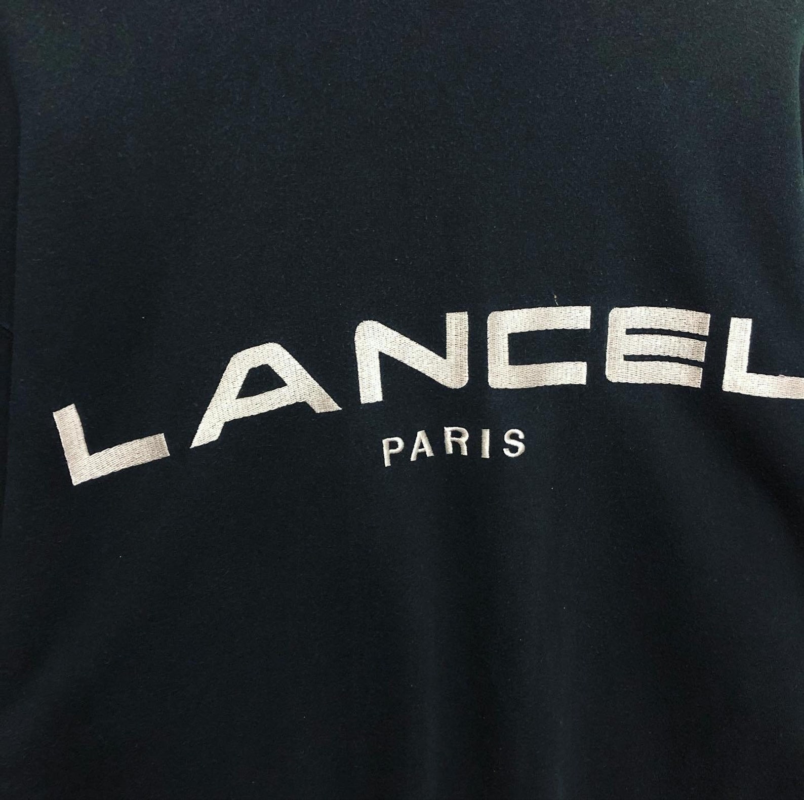 Vintage Lancel Paris Spellout Logo Embroidered Lancel Paris | Etsy