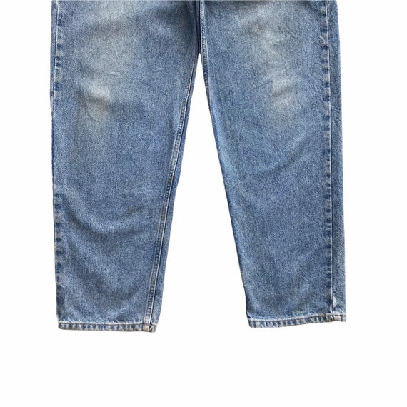 Vintage 90s Calvin Klein Easy Fit Blue Jeans Size… - image 4
