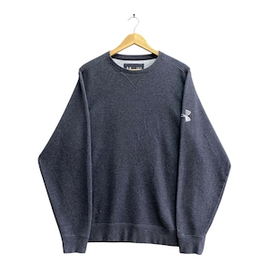 Vintage Y2K Under Armour Grey Sweatshirt LARGE Under Armour Crewneck Under Armour Sweater Streetwear SpellOut Print Logo Under Armour Jumper