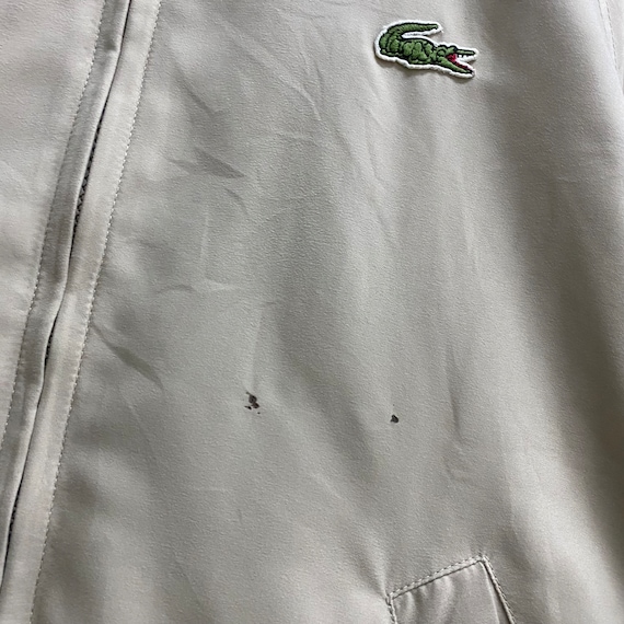 ジャケット・アウター 90s vtg lacoste short Harrington jacket Vintage 90s Chemise Lacoste Harrington Jacket Brown Large