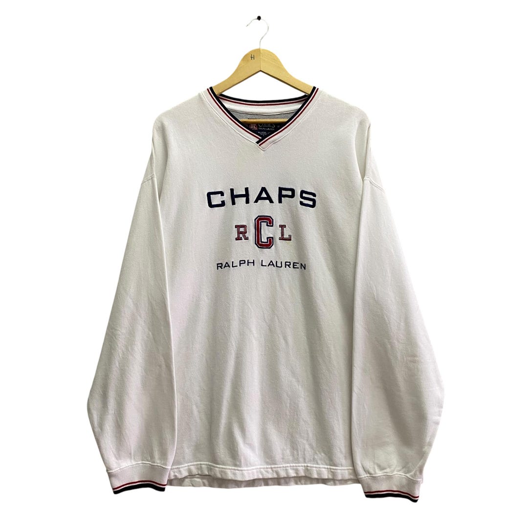 chaps ralph lauren 00s 90s スウェット 前V 刺繍 chaps ralph lauren 00s 90s スウェット 前V 刺繍 - メルカリ