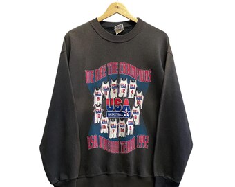 ヴィンテージ 80年代 USA バスケットボール ドリームチーム クルー