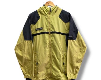 Vintage Y2K Columbia Color Block Windbreaker Jacket - Size Small