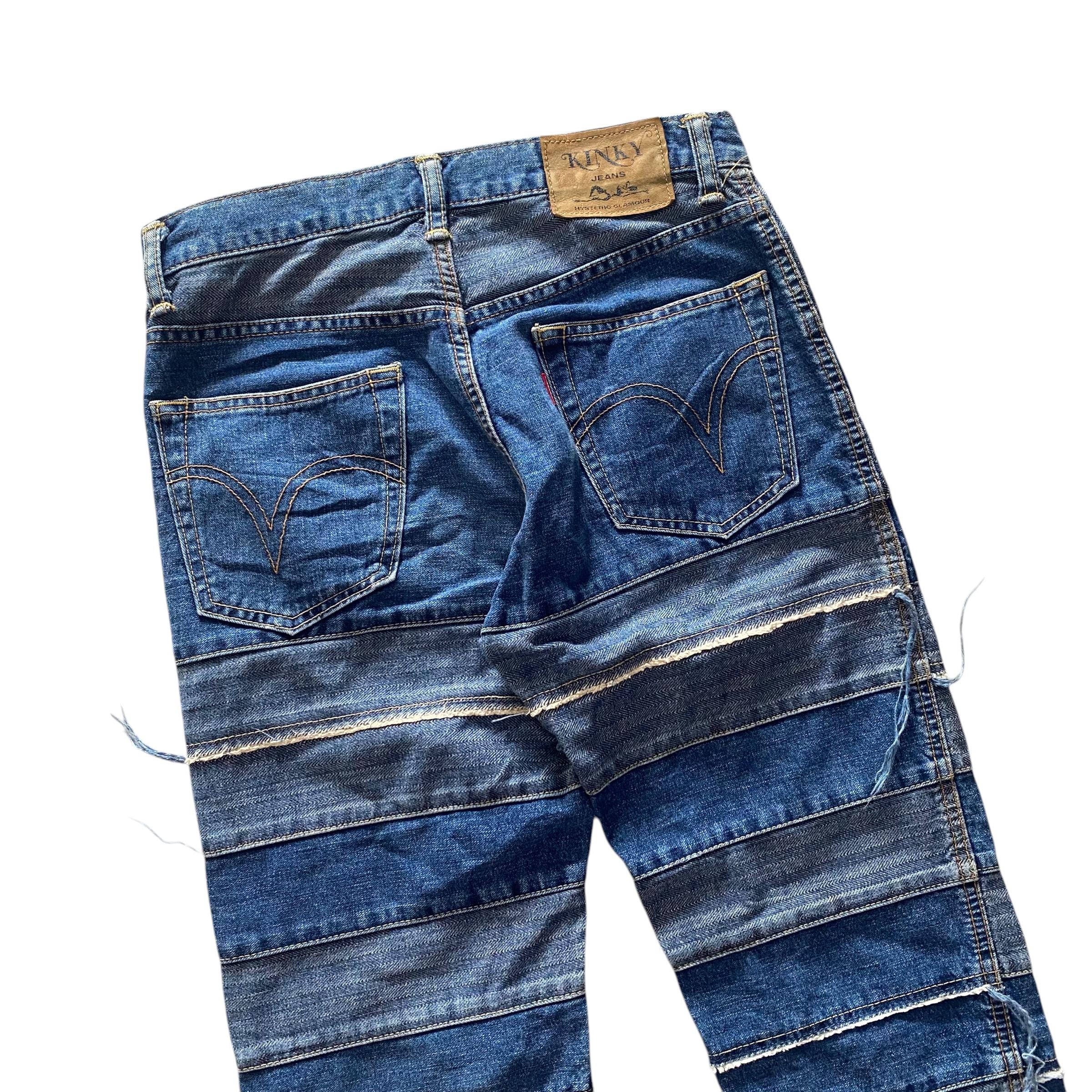 Vintage 90's Kinky Hysteric Glamour Blue Jeans W28 Hysteric