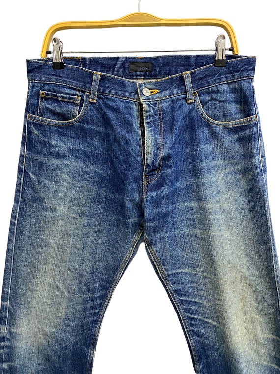 Vintage 90s Beams Japan Blue Jeans Size 32 Non Se… - image 2