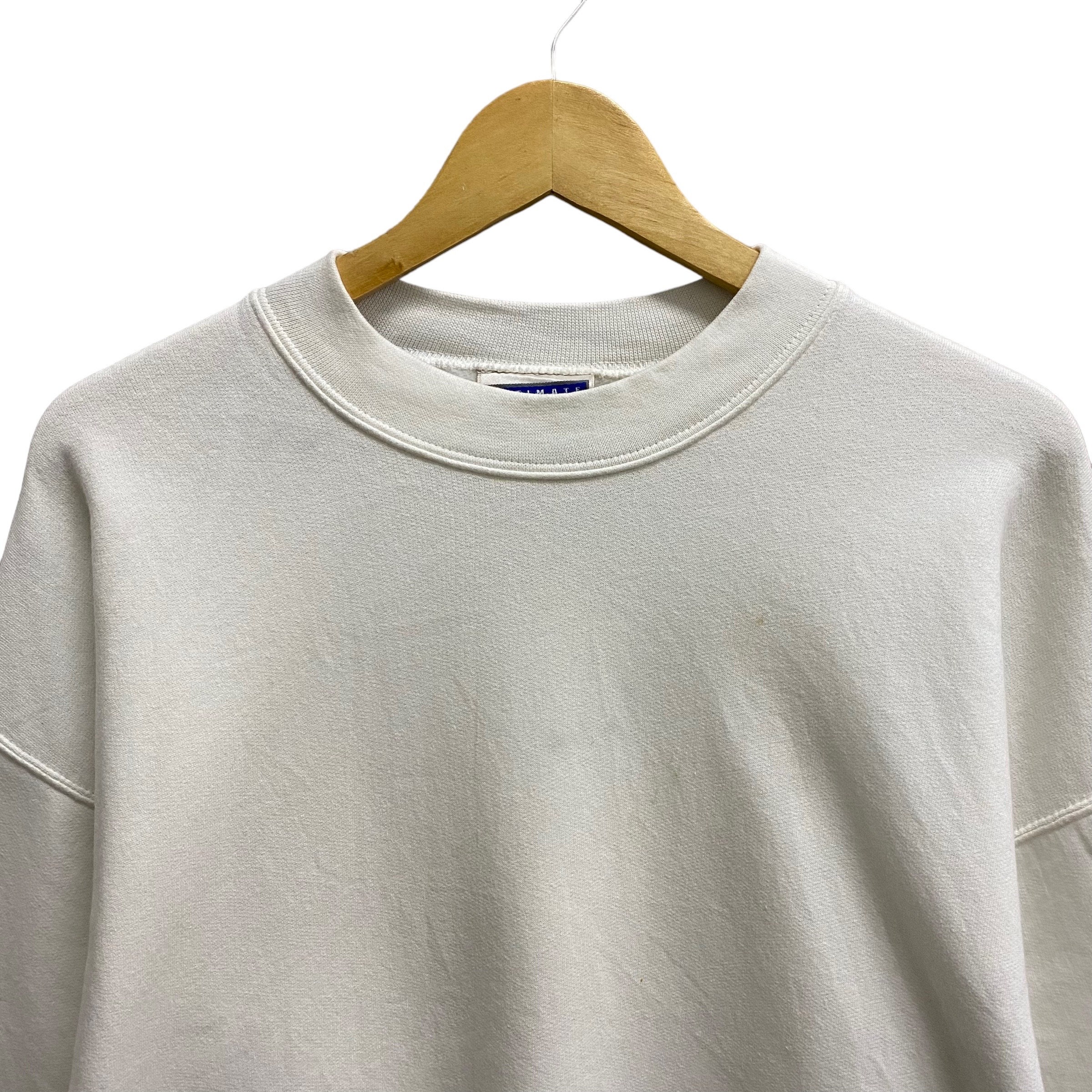 Vintage 90s Ford Model T Club Kern County White Sweatshirt