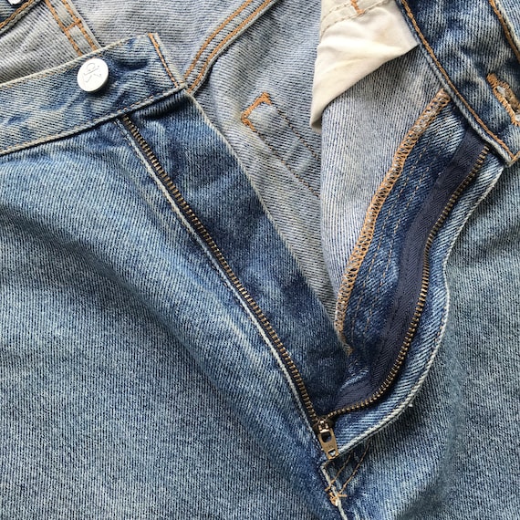 Vintage 90s Calvin Klein Easy Fit Blue Jeans Size… - image 3