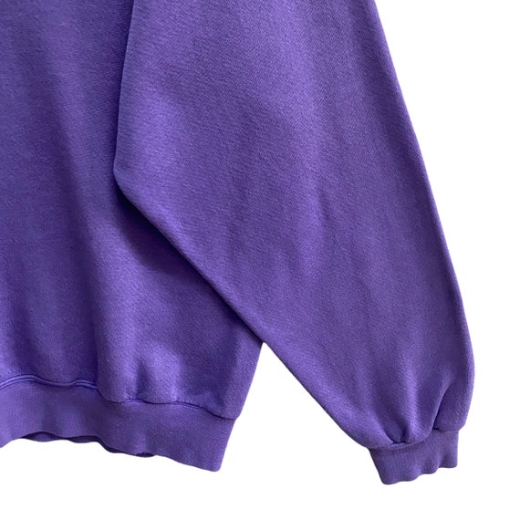 Vintage The Disney Store Eeyore Purple Sweatshirt… - image 7