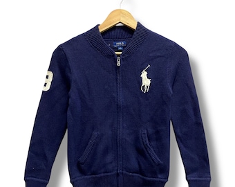 Vintage 90's Polo Ralph Lauren Big Pony Green Sweater Xlarge Polo