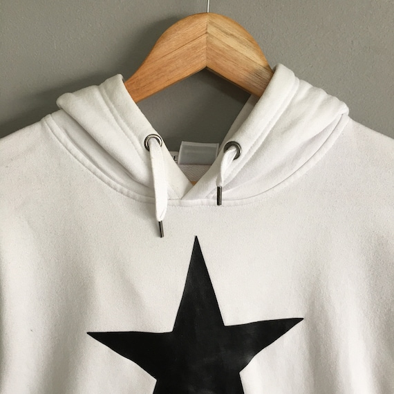 Converse white sweatshirt sale