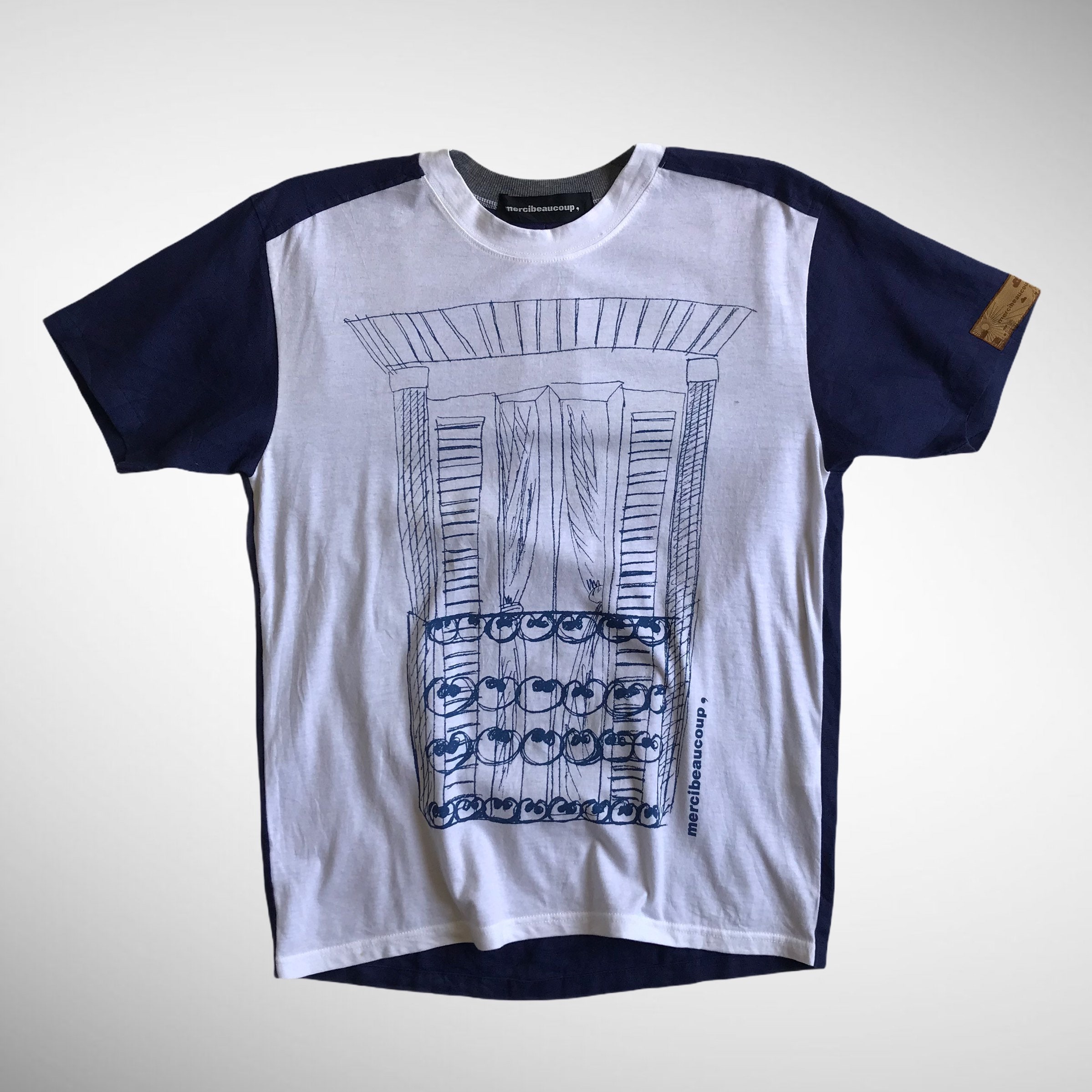 me by issey miyake 刺繍 design tee me by issey miyake 刺繍 design tee