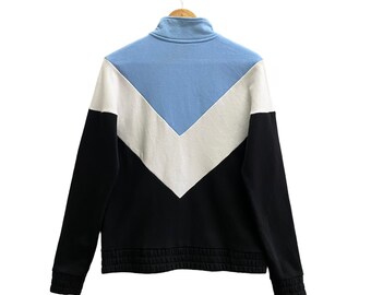 Vintage Fila Tricolor Quater Zipper Sweatshirt Pullover