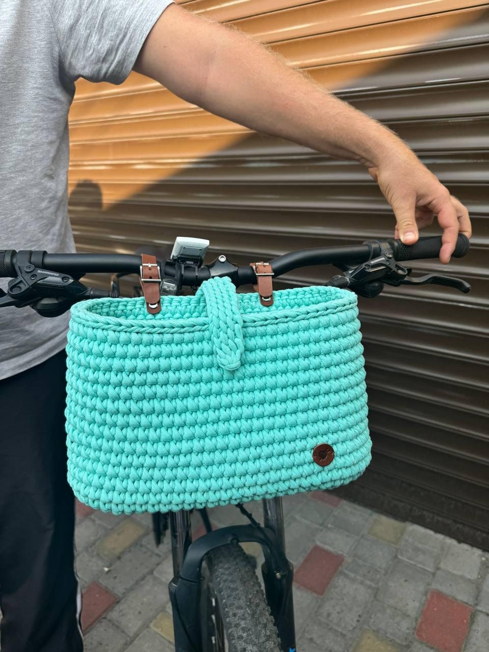 9 Bicycle Crochet Patterns for Bikes, Decor, Gifts, and Cozy Home Projects 8 Crochet bike basket