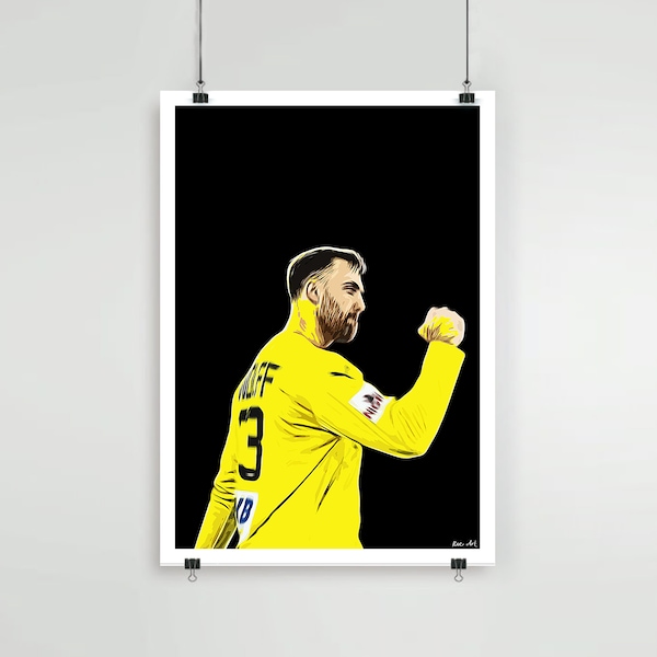 Handball, Wolff, Kielce, Kiel, Towart, Poster, Print, Geschenkidee, Wanddekoration