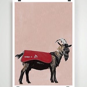 Geissbock, Köln, Fan, Fußball, Tier, Maskottchen, Animal, Poster, Cologne, Fanart, Illustration, Poster, Wanddeko, Soccer, Colonia, Sport Bild 2