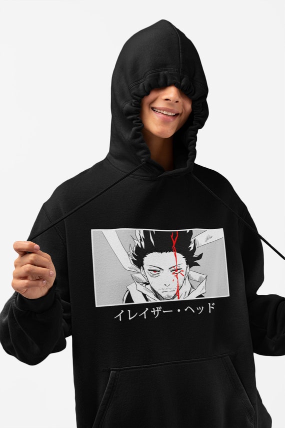 Shouto Aizawa Hoodie Eraserhead Hoodie Boku No Hero Etsy