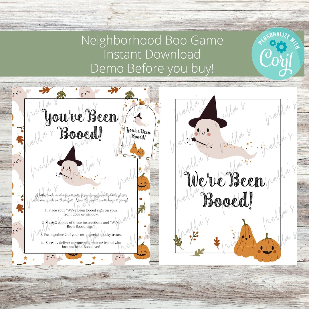 Printable Signs You #39 ve Been Booed Sign We #39 ve Been Booed Sign and Printable Signs You #39 ve Been Booed Sign We #39 ve Been Booed Sign and