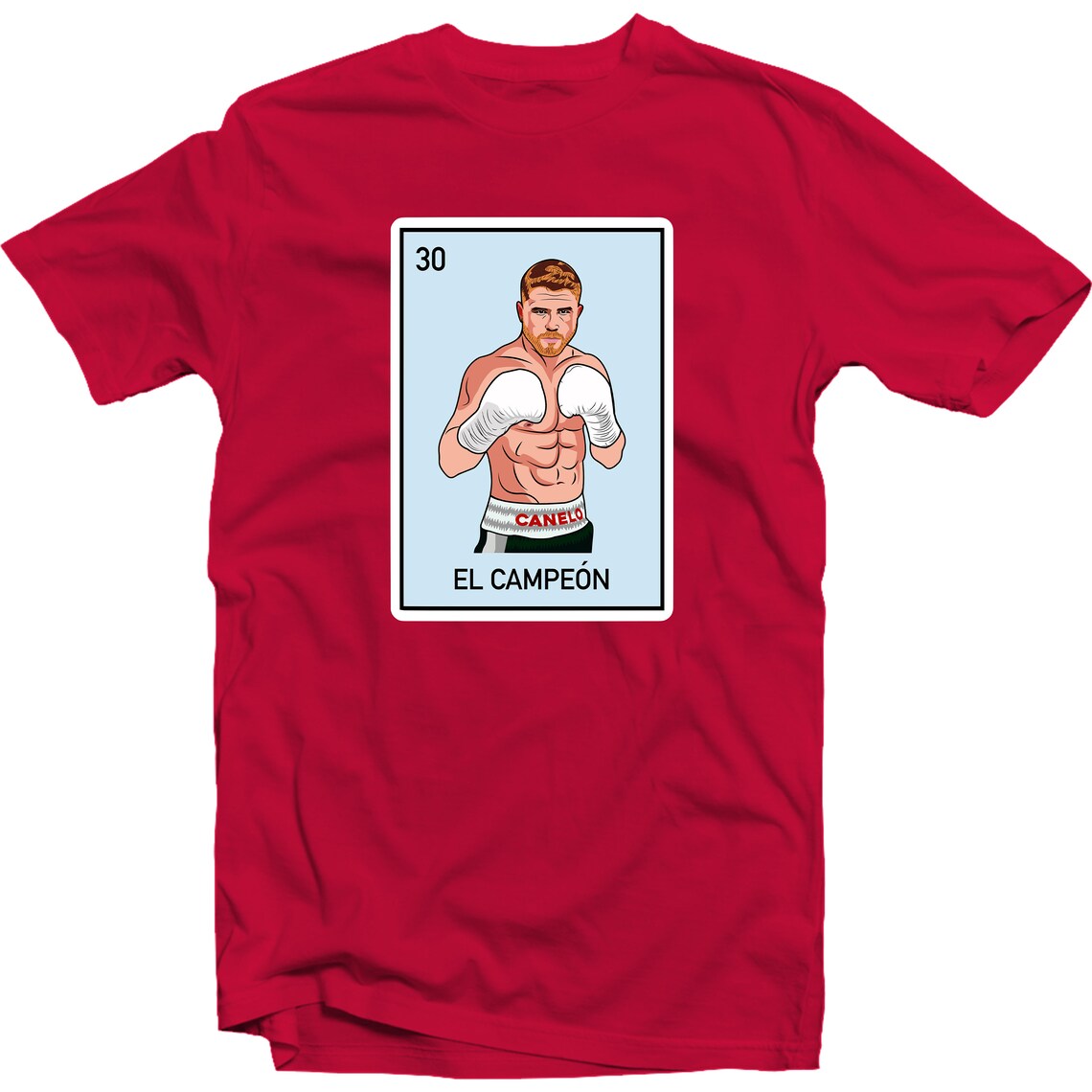 red canelo shirt