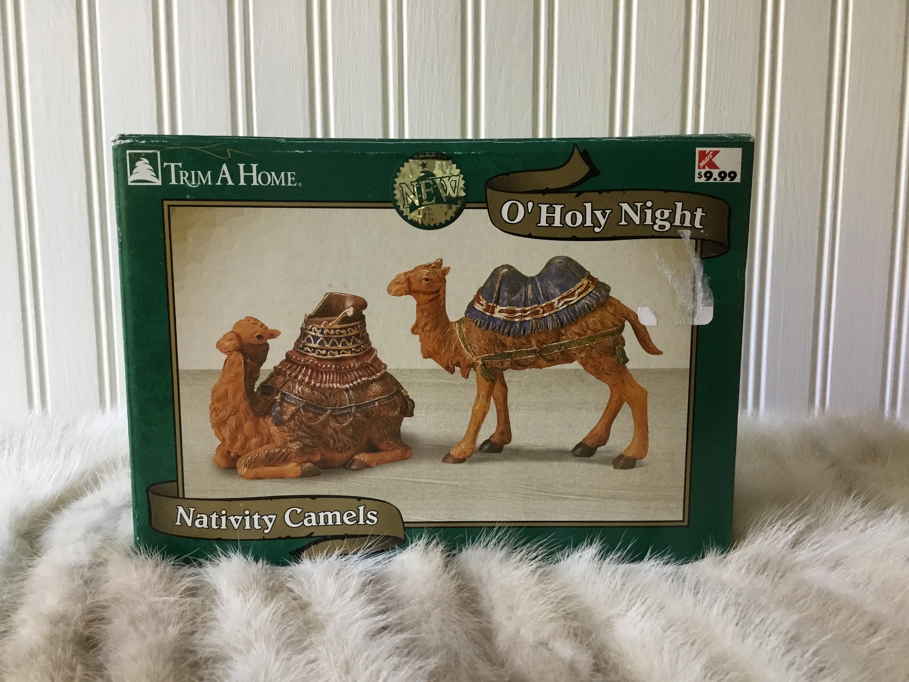 Trim A Home Vintage Kmart Nativity Camels Oholy Night - Etsy