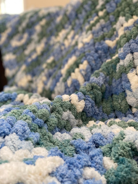 Ocean Reef Chunky Knit Blanket munimoro.gob.pe