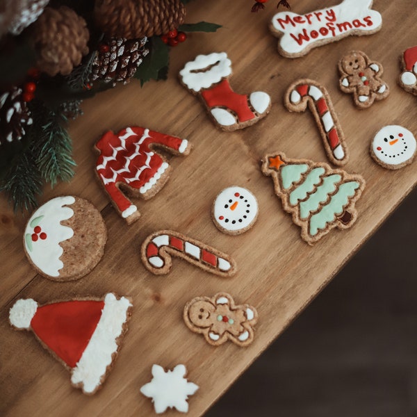 Christmas Biscuits - Etsy UK