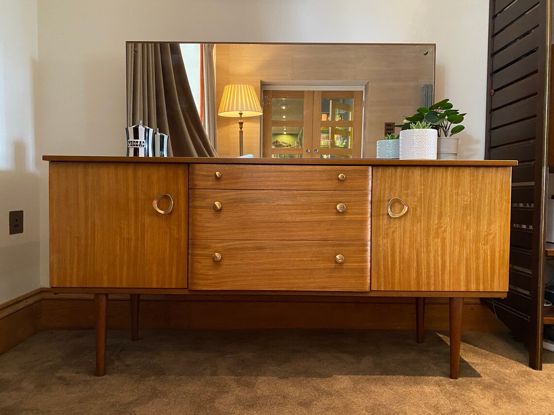 Mid Century Vintage SCHREIBER Dressing Table 1960s Etsy