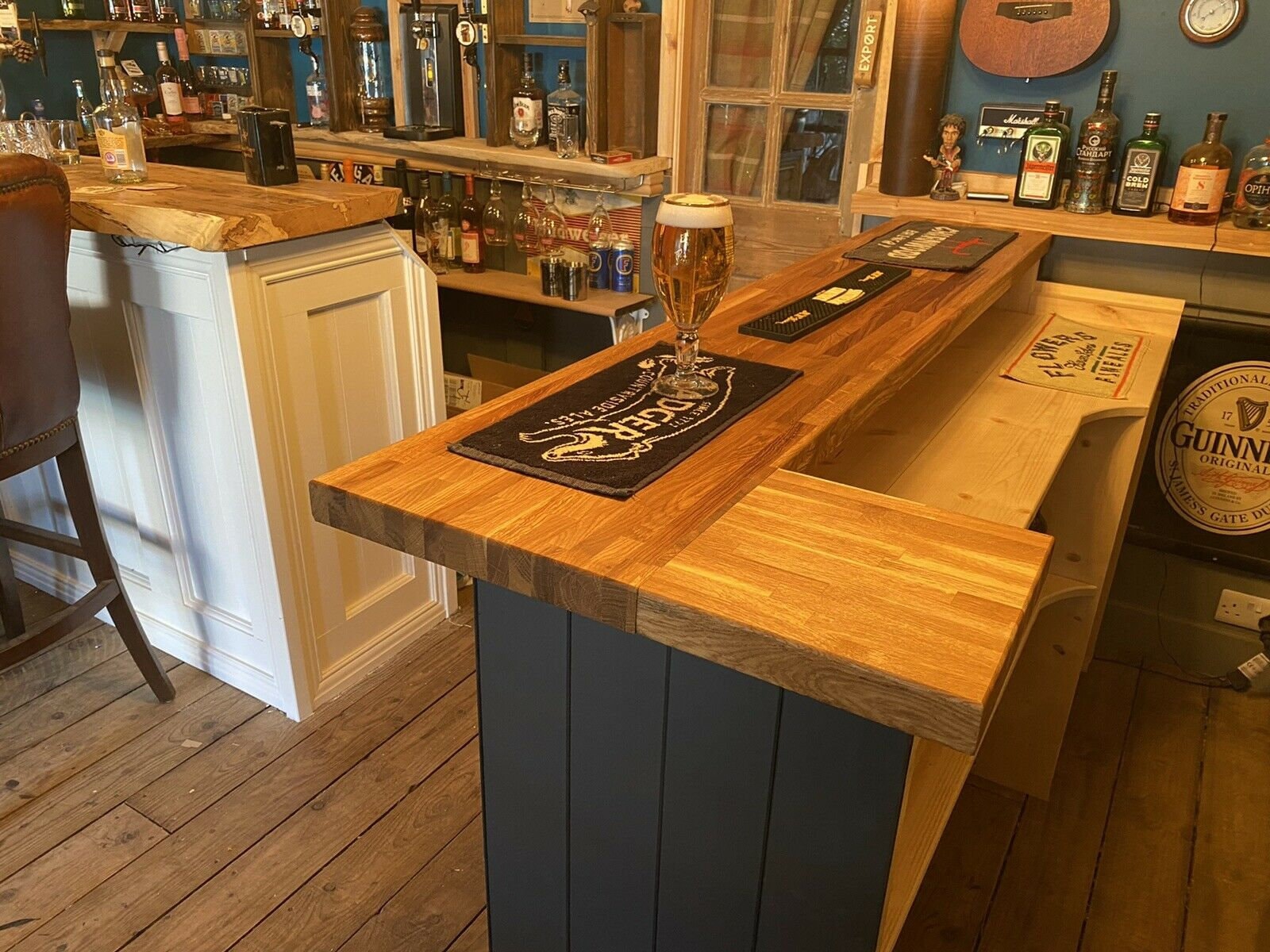 Oak Home Drinks Bar Man Cave Bar Summerhouse Bar. Etsy UK