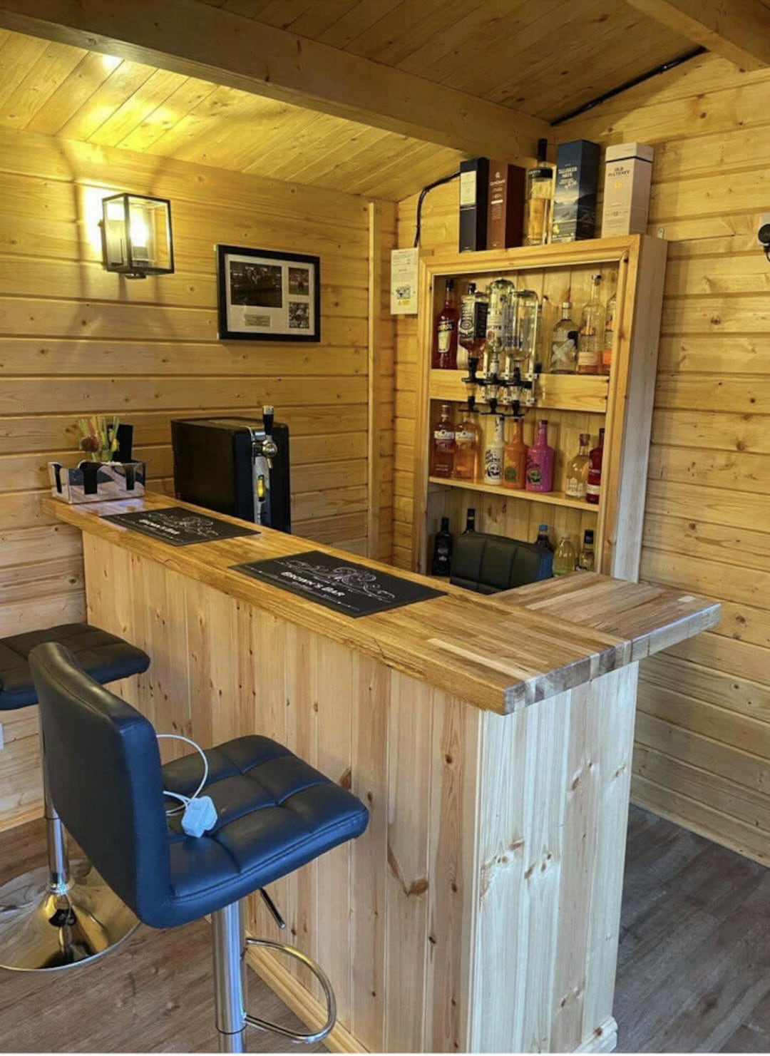 Homemade bars for man cave deals