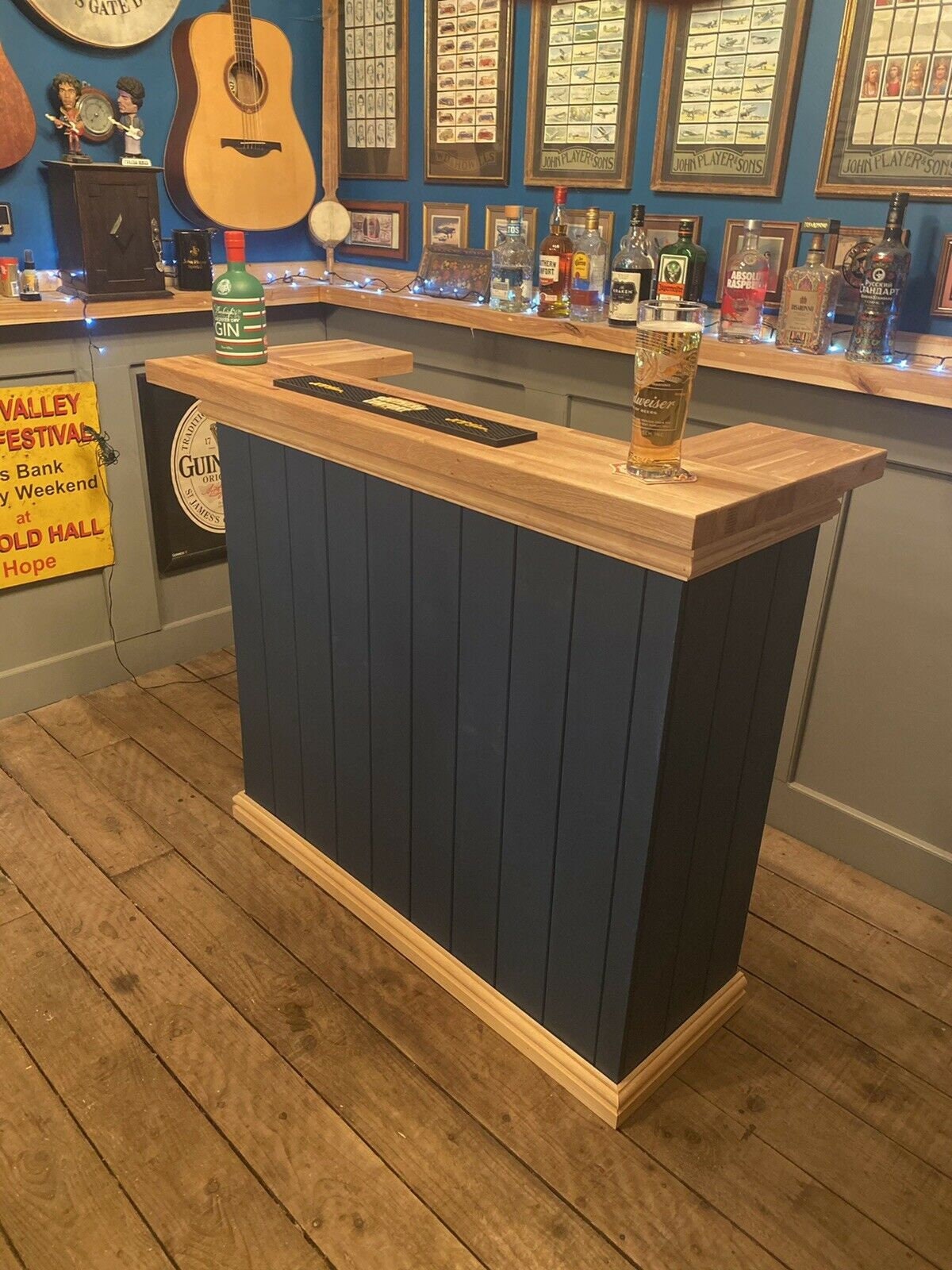 Oak Home Drinks Bar 5ft Etsy UK