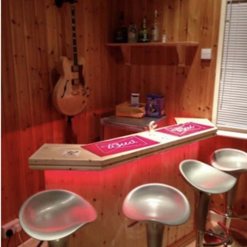 Oak Home Drinks Bar 5ft Etsy UK