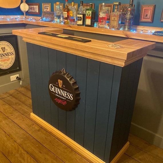 Oak Home Drinks Bar 5ft -  Israel