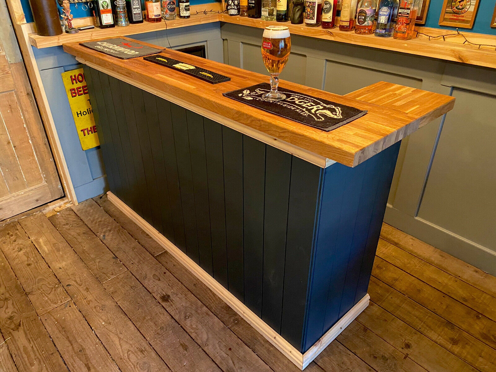 Oak Home Drinks Bar Man Cave Bar Summerhouse Bar. Etsy UK