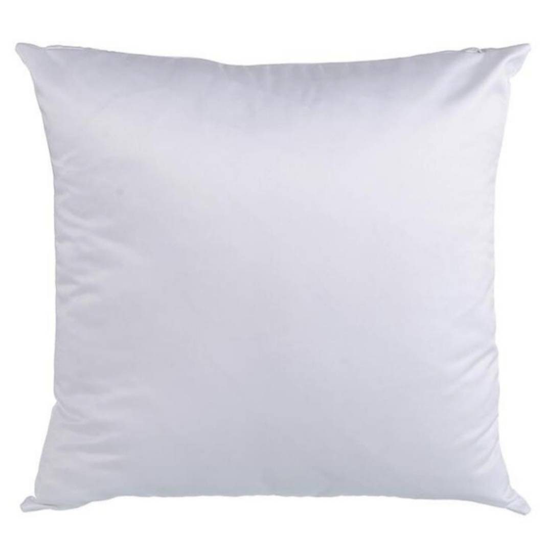 40cm x 40cm white polyester pillowcase. Insert NOT included. Etsy