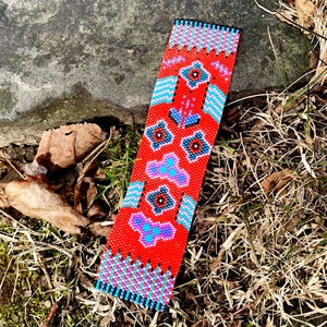 Pdf Peyote Bracelet Pattern, Peyote Bead Bracelet Pattern, Peyote Stitch Bracelet Pattern, Miyuki Delica Pattern, Size 11/0 Peyote Pattern