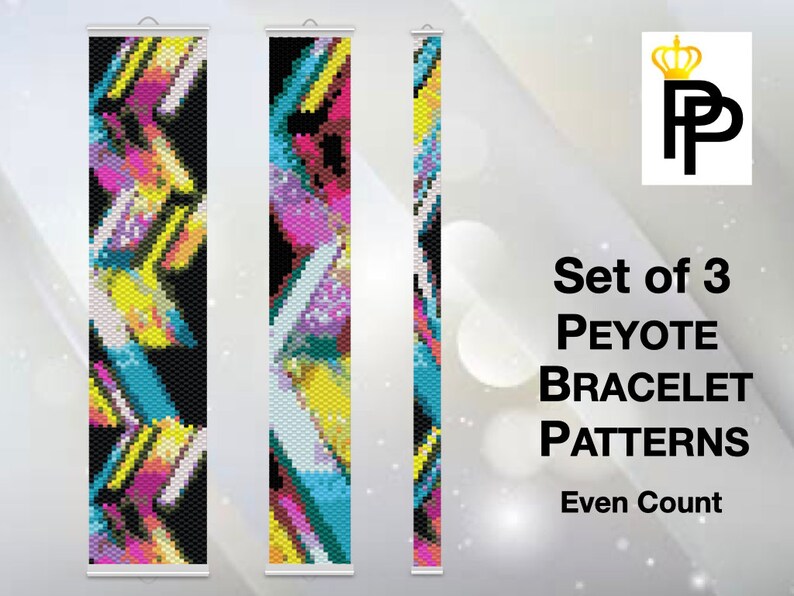 Even Count Peyote Bracelet Pattern Peyote Bracelet Pattern | Etsy