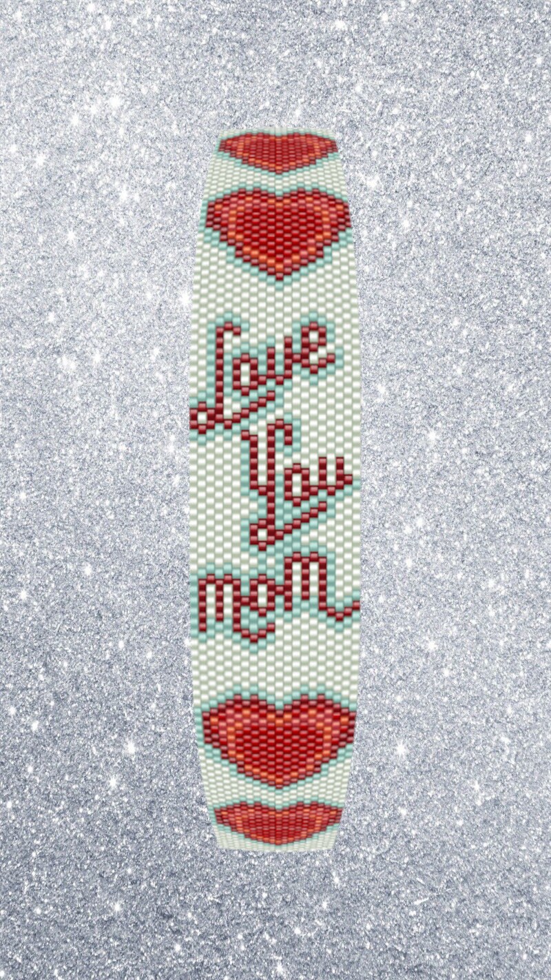 Even Count Peyote Bracelet Pattern Mother's Day Peyote - Etsy