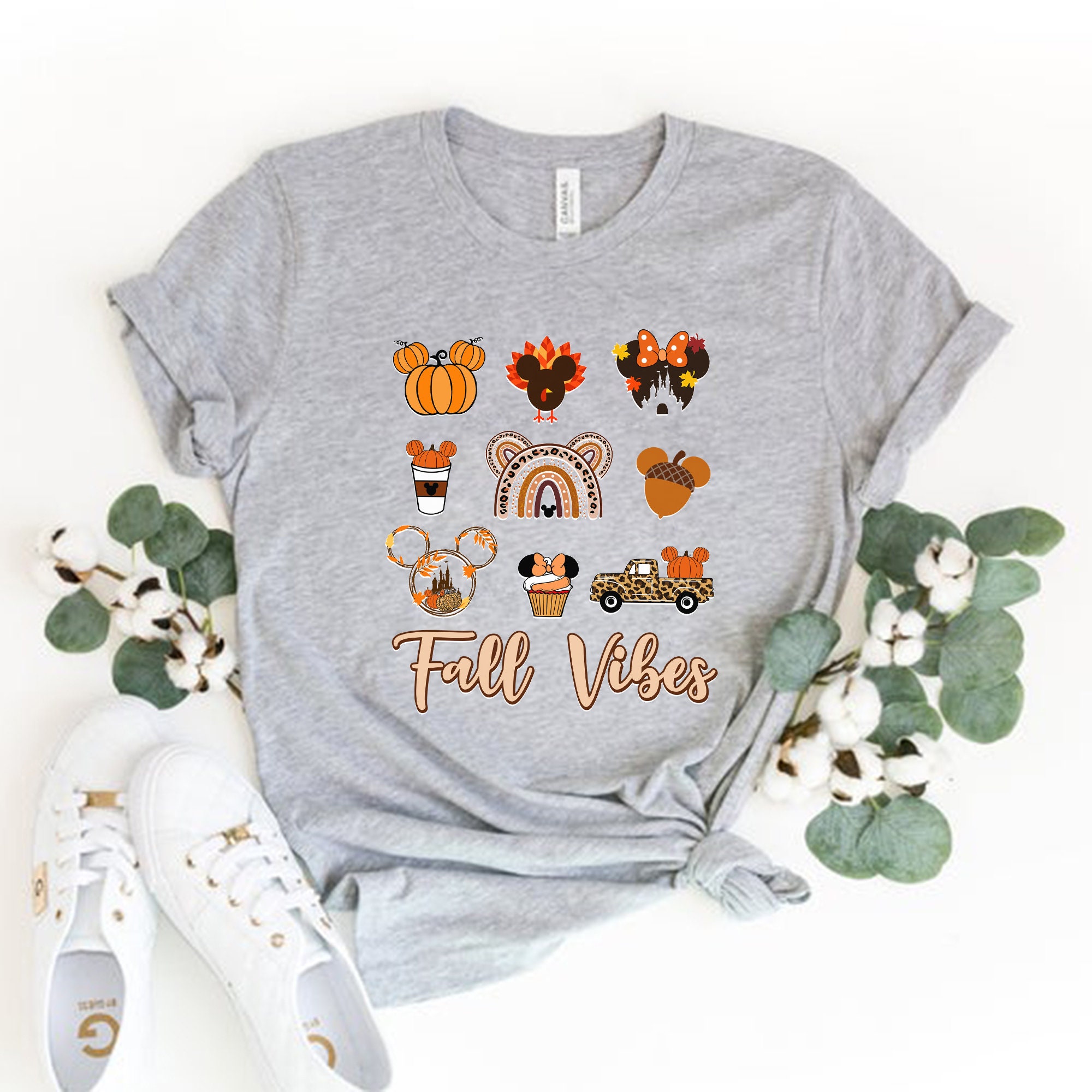 Disney Fall Shirt Fall Disney Shirt Fall Vibes Shirt Disney  Etsy