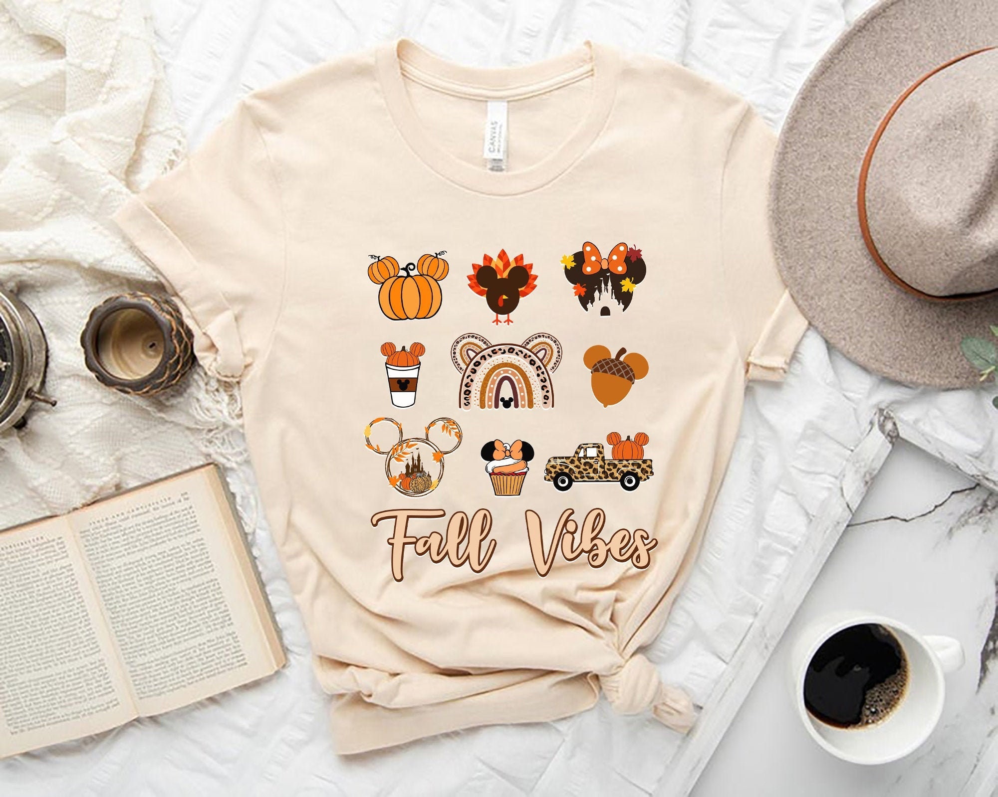 Disney Fall Shirt Fall Disney Shirt Fall Vibes Shirt Disney  Etsy