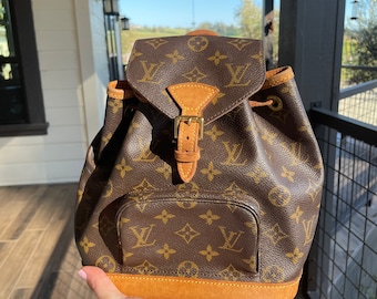louis vuitton backpack poshmark
