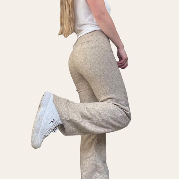 Y2K Pink Low Rise Flare Pants (M)