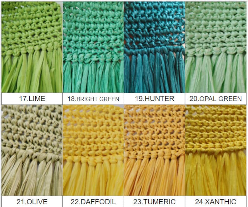 YAHUO 500 G/lot De Fil De Raphia Naturel Pour Le Crochet, Le Tricot, Le Chapeau, Le Sac à Main, Le Panier En Rotin