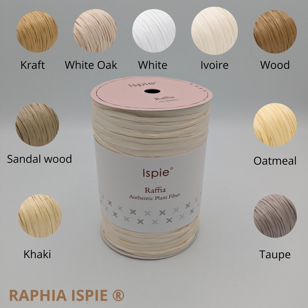 Cascade Raffia Color ISPIE Raffia Color: Light Naturals - Etsy Canada