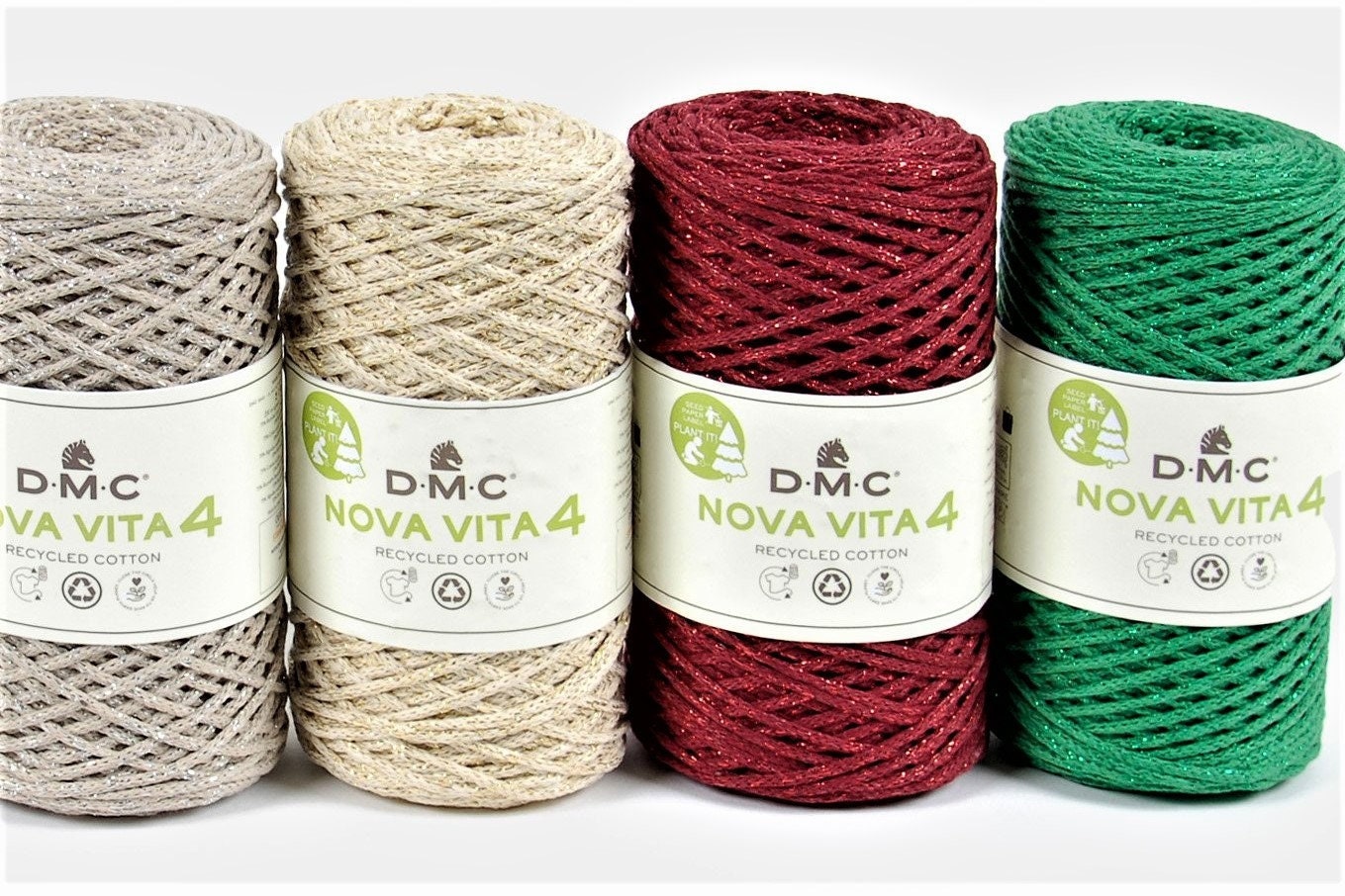 Fil DMC Cebelia 167G Crochet N°20 - 100% Coton Mercerisé Rouge Vif 666