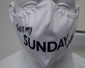 C’est mon masque du dimanche