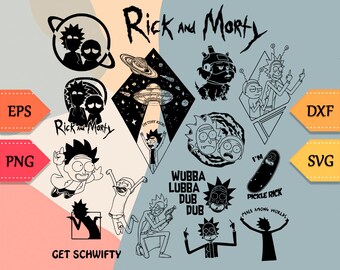 Free Free 131 Rick And Morty Svg Etsy SVG PNG EPS DXF File