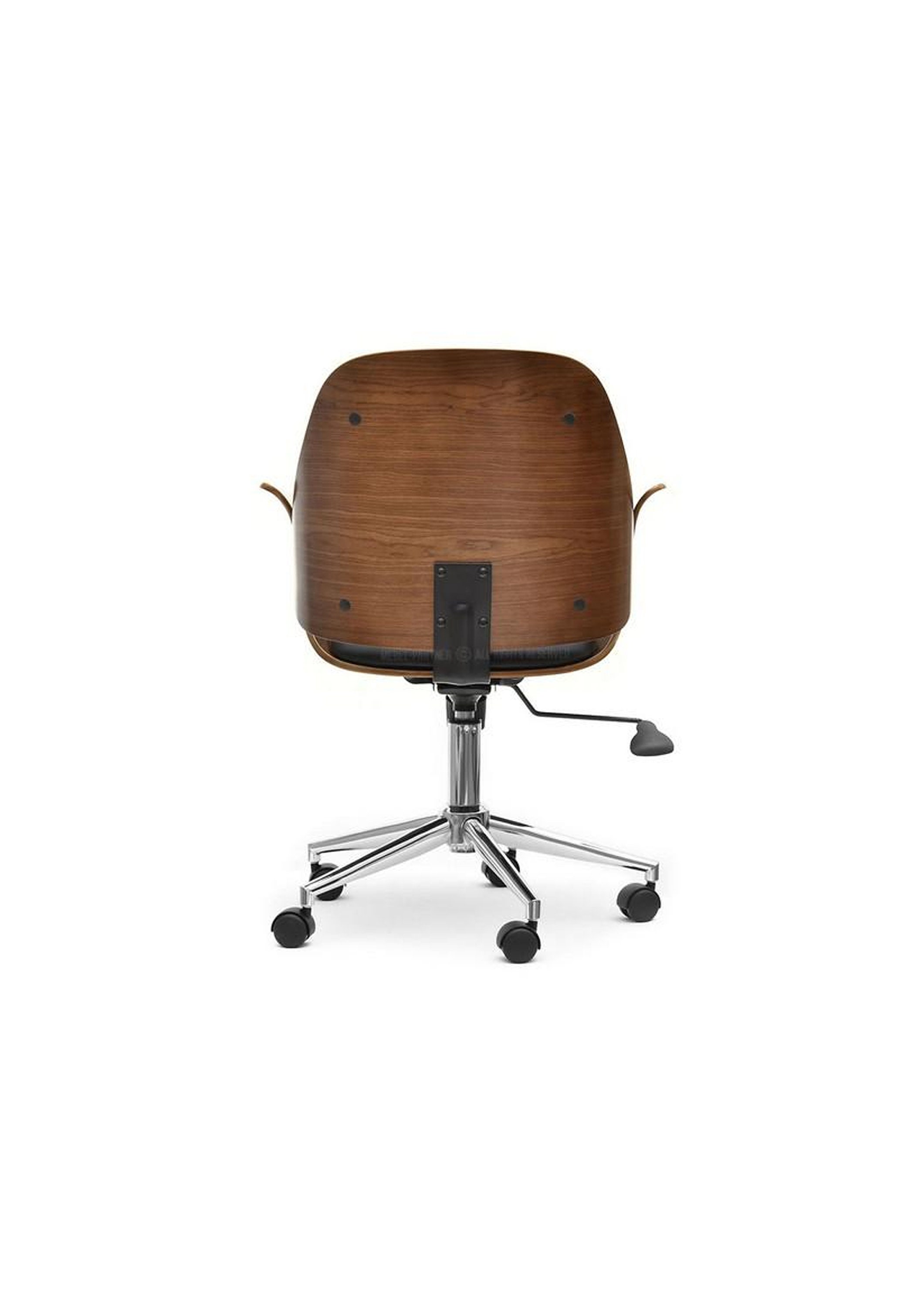 Vintage Retro Style Designer Office Desk Executive Chair in Black