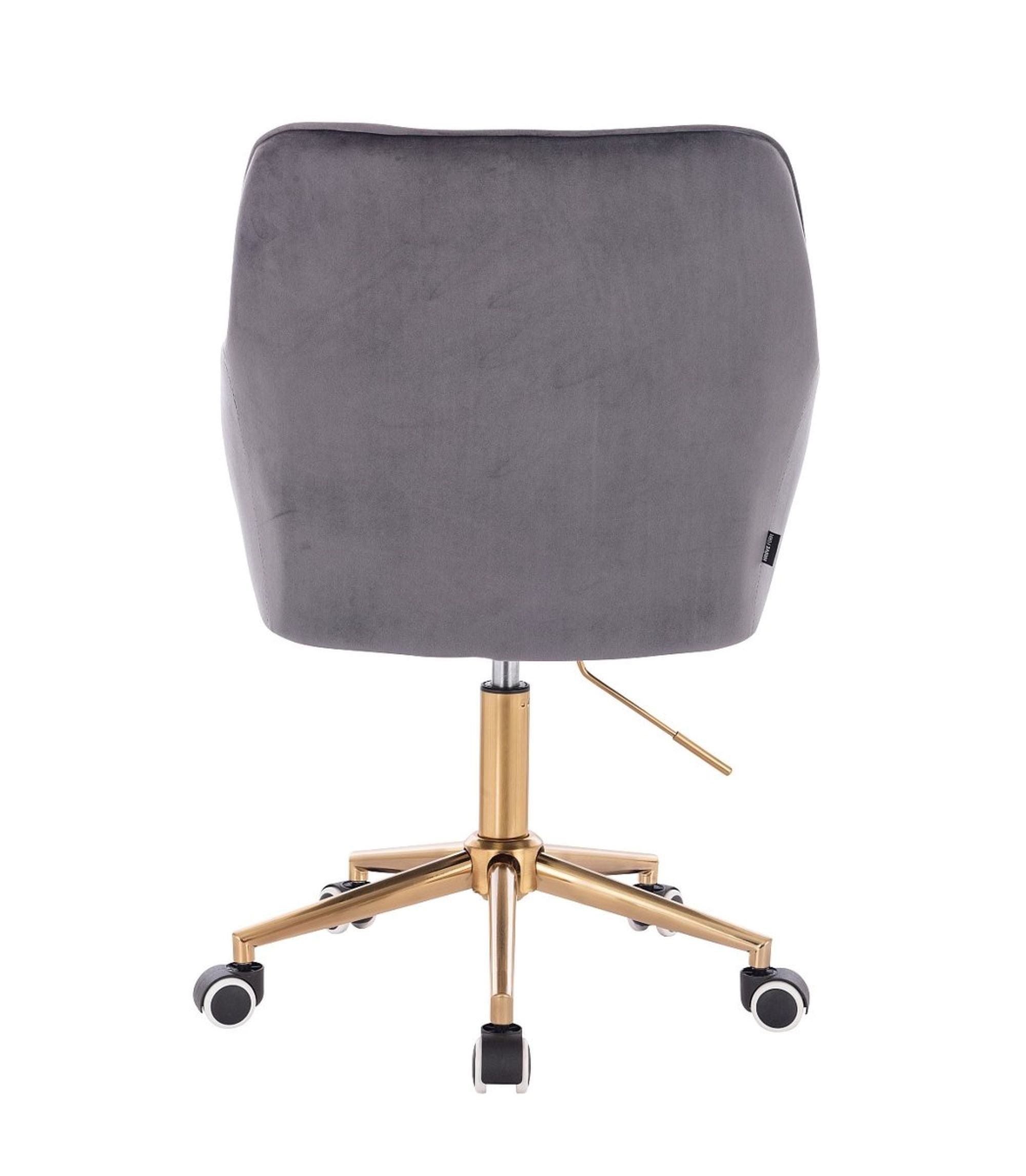 Velvet swivel office chair clearance